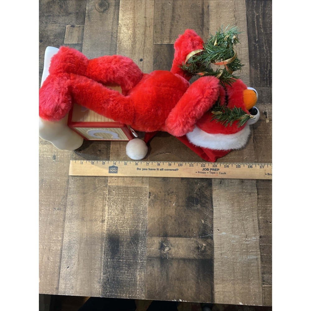 Vintage 1998 Telco Elmo Animated Christmas Figure Plush Sesame Street Jim Henson - Picture 12 of 17